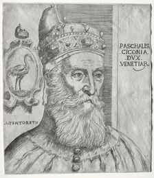 Portrait of Pasquale Cicogna, Doge of Venice. Creator: Jacopo Palma il Giovane (Italian, c. 1548-1628)