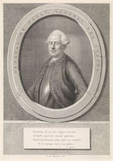 Portrait of Pasquale Paoli (1725-1807), 1769