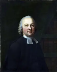 Portrait of Pastor A.F. Byushing, 1750. Creator: Vigilius Erichsen