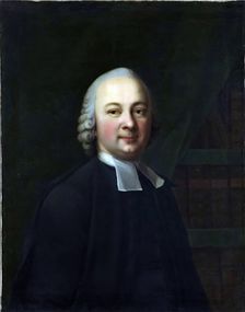 Portrait of Pastor A.F. Byushing, 1750. Creator: Vigilius Erichsen