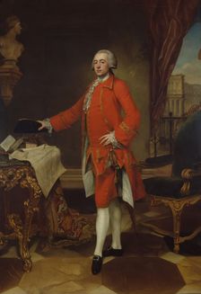 Portrait of Peter du Cane (1741-1823) Creators: Anton von Maron, Pompeo Batoni