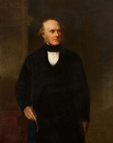 Portrait of Peter Hollins, 1868. Creator: William Thomas Roden