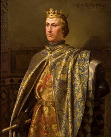 Portrait of Peter I (1334-1369), the king of Castile and León