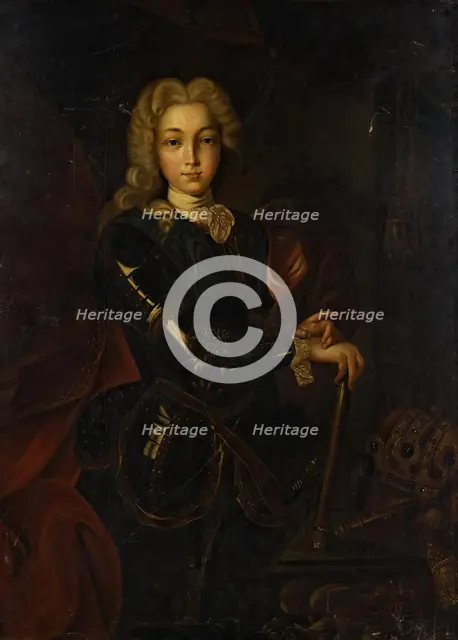Portrait of Peter II, 1750. Creator: Unknown.