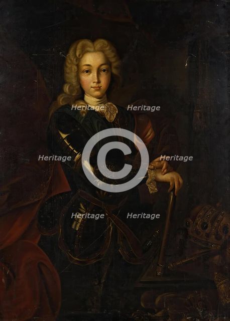 Portrait of Peter II, 1750. Creator: Unknown.