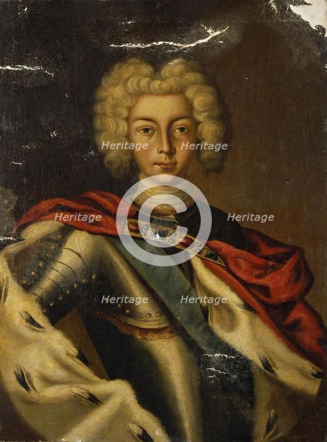 Portrait of Peter II, 1750. Creator: Unknown.