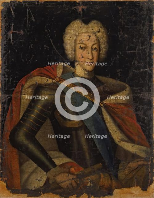 Portrait of Peter II, 1750. Creator: Unknown.