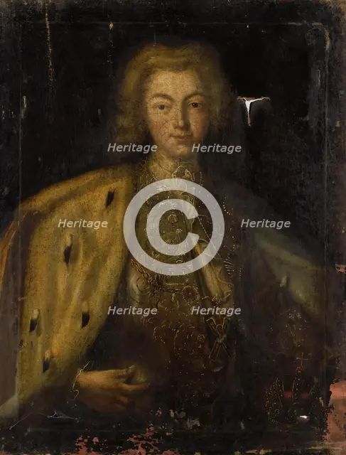 Portrait of Peter II, 1750. Creator: Unknown.