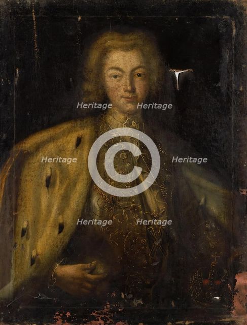 Portrait of Peter II, 1750. Creator: Unknown.