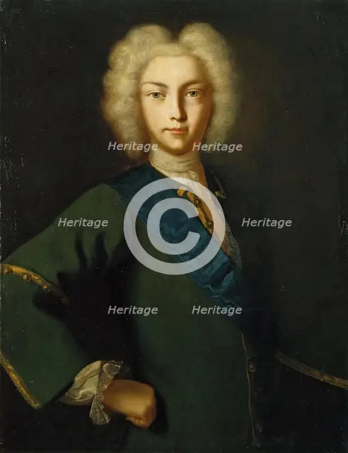 Portrait of Peter II, 18th century. Creator: Unknown.