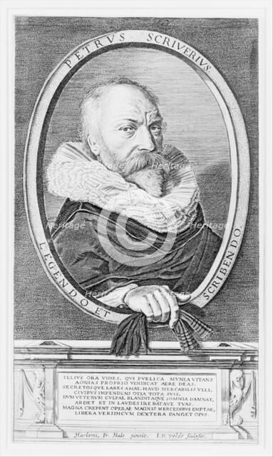 Portrait of Peter Scriverius,.n.d. Creator: Jan van de Velde II.