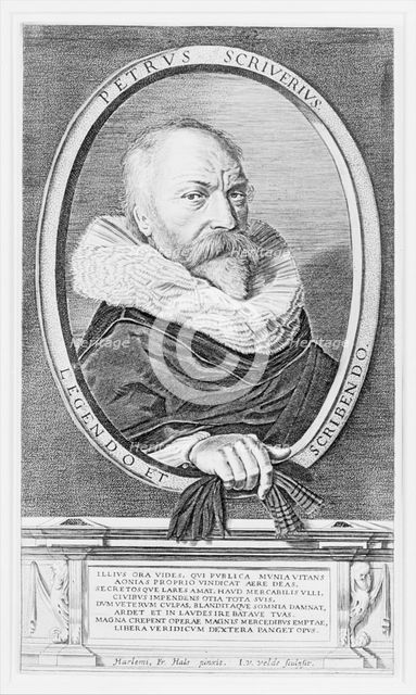 Portrait of Peter Scriverius,.n.d. Creator: Jan van de Velde II.