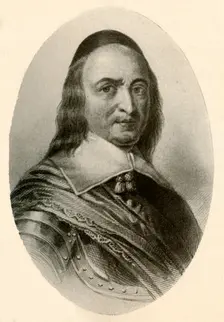Portrait of Peter Stuyvesant, in armour and skull-cap 1647, (1937). Creator: Unknown