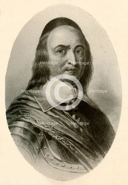 'Portrait of Peter Stuyvesant, in armour and skull-cap', 1647, (1937). Creator: Unknown.