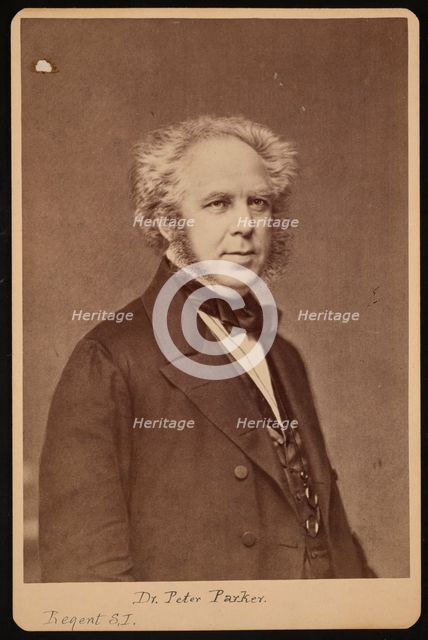 Portrait of Peter Parker (1804-1888), Before 1888. Creator: Unknown.