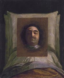 Portrait of Peter the Great on his Death-Bed, 1725. Creator: Louis Caravaque