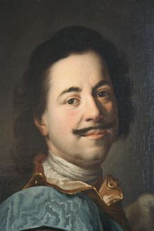 Portrait of Peter the Great first half of 19th century