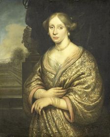 Portrait of Petronella van der Burcht (1657-1682), 1674. Creator: Zacharias Blijhooft