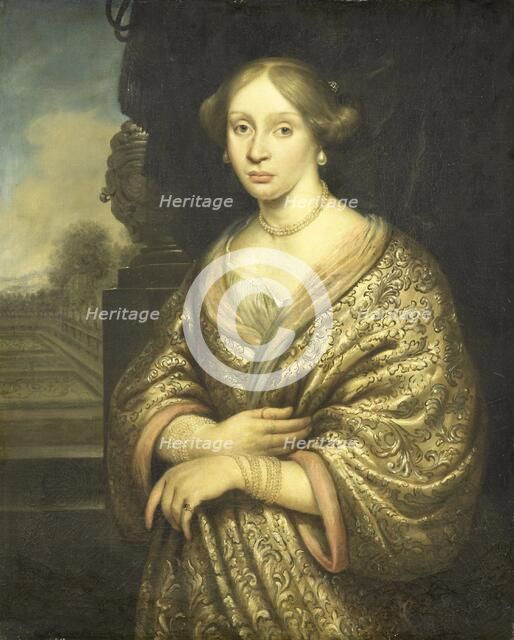Portrait of Petronella van der Burcht (1657-1682), 1674. Creator: Zacharias Blijhooft.