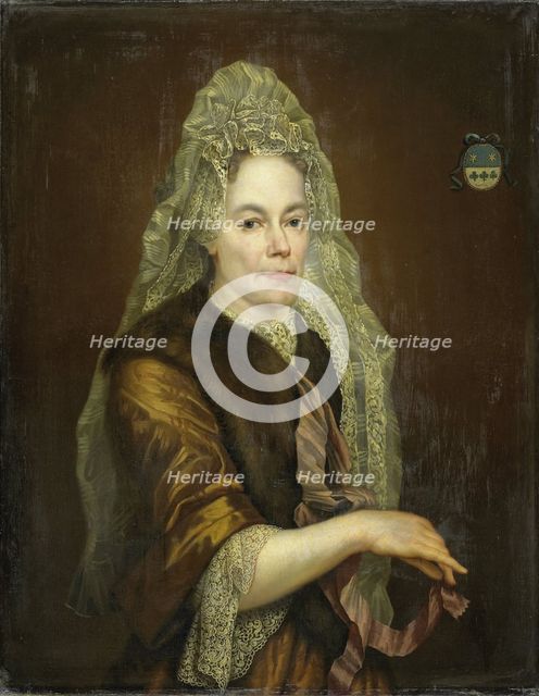Portrait of Petronella Kettingh (1632-1707), Wife of Diederik van Hogendorp, c.1690. Creator: Anon.