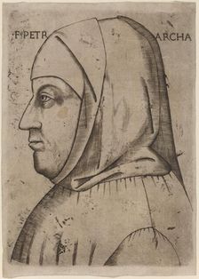 Portrait of Petrarch, first half 16th century. Creator: Unknown