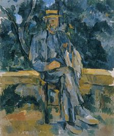 Portrait of Peasant, 1905-1906. Artist: Cézanne, Paul (1839-1906)