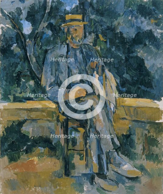 Portrait of Peasant, 1905-1906. Artist: Cézanne, Paul (1839-1906)