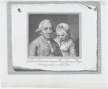 Portrait of Pedro de Salvador Carmona and his wife María García, 1780. Creator: Manuel Salvador Carmona
