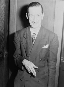 Portrait of Pee Wee Russell, New York, N.Y., 1946. Creator: William Paul Gottlieb