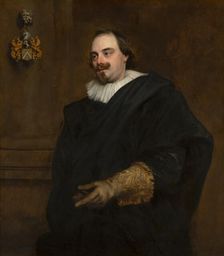 Portrait of Peeter Stevens (c.1590-1668). Creator: Anthony van Dyck