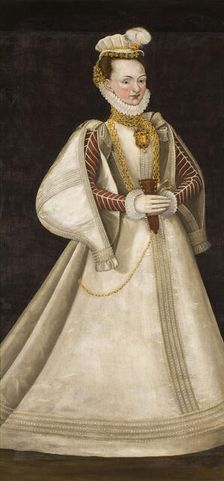 Portrait of Perchta of Rosenberg (1425-1476). Creator: Anonymous