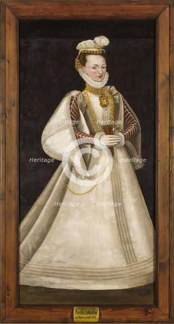 Portrait of Perchta of Rosenberg (1425-1476). Creator: Anonymous.