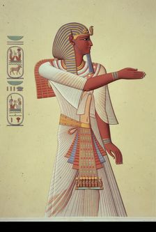 Portrait of Pharaoh Mienptah Hotephimat, 1878-1879. Creator: Unknown