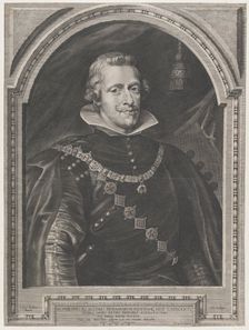 Portrait of Philip IV, 1630., 1630. Creator: Paulus Pontius