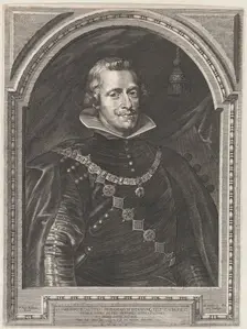 Portrait of Philip IV, 1630., 1630. Creator: Paulus Pontius