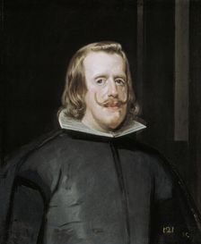 Portrait of Philip IV of Spain, c. 1653. Artist: Velàzquez, Diego (1599-1660)