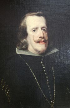 Portrait of Philip IV of Spain c1656-c1660. Artist: Diego Velasquez