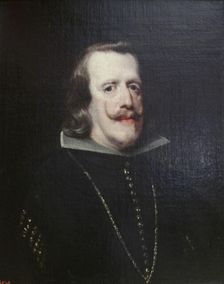Portrait of Philip IV of Spain c1656-c1660. Artist: Diego Velasquez