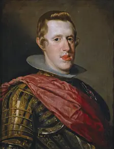 Portrait of Philip IV in Armour, c1626-c1628. Creator: Diego Velasquez