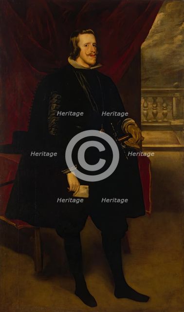 Portrait of Philip IV, King of Spain, 1640. Creator: Diego Velasquez.