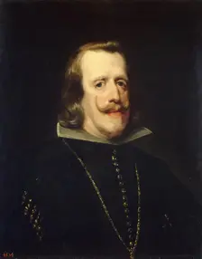 Portrait of Philip IV, King of Spain, 1658. Creator: Workshop of Diego Velázquez