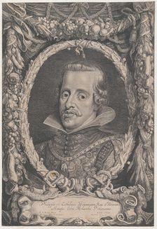 Portrait of Philip IV, King of Spain, ca. 1615-57. Creators: Jacob Louys, Pieter Soutman