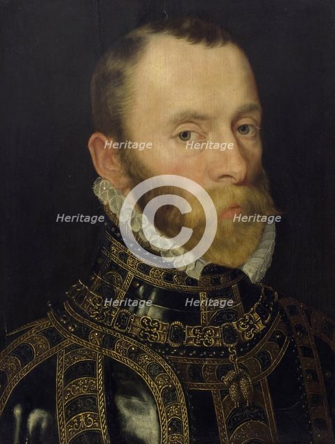 Portrait of Philip II de Montmorency, Count of Horn (ca 1518-1568). Creator: Key, Adriaen Tomasz (1544-1589).