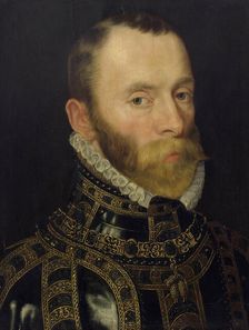 Portrait of Philip II de Montmorency, Count of Horn (ca 1518-1568). Creator: Key, Adriaen Tomasz (1544-1589)