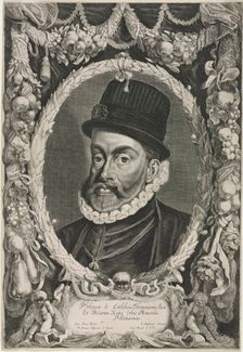 Portrait of Philip II, King of Spain, 1644. Creator: Jonas Suyderhoef (Dutch, c. 1613-1686)