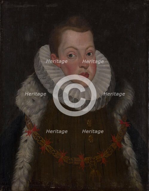 Portrait of Philip III (1578-1621), King of Spain and Portugal. Creator: Pantoja de la Cruz, Juán (1553-1608).