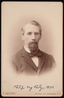 Portrait of Philip Key Reily (1829-1910), 1892. Creator: Charles Parker