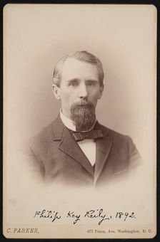 Portrait of Philip Key Reily (1829-1910), 1892. Creator: Charles Parker