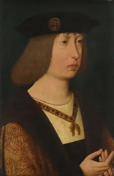 Portrait of Philip the Fair, Duke of Burgundy, c.1500. Creator: Anon