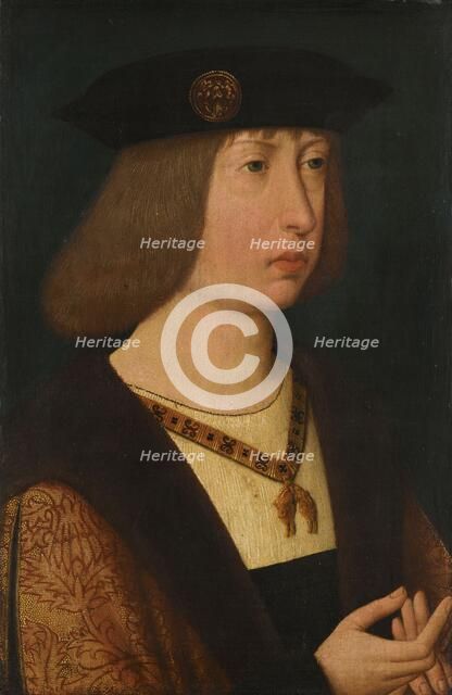 Portrait of Philip the Fair, Duke of Burgundy, c.1500. Creator: Anon.